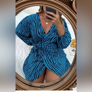 Zebra Dress #plus #women